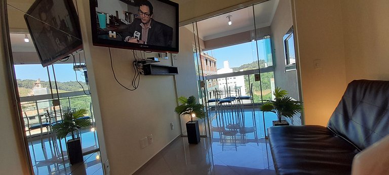 Excelente apto 501, apenas 5 min das Thermas