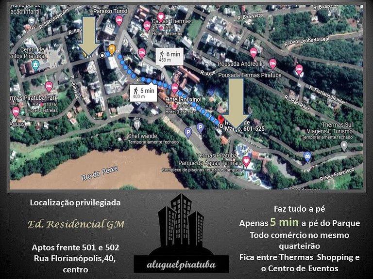 Aluguel Piratuba, apto 501 GM