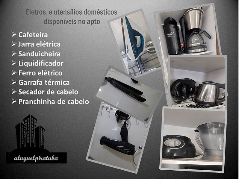 Apto climatizado 502, apenas 5 min das Thermas