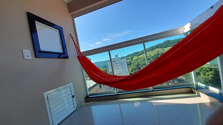 Apto climatizado 502, apenas 5 min das Thermas