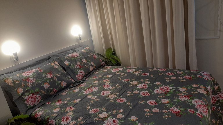 Studio climatizado, wifi no centro