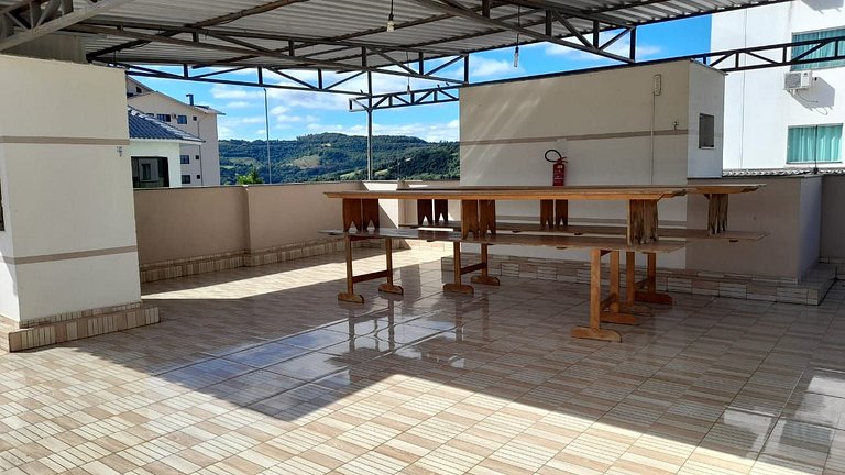 Apto climatizado 302 centro de Piratuba SC