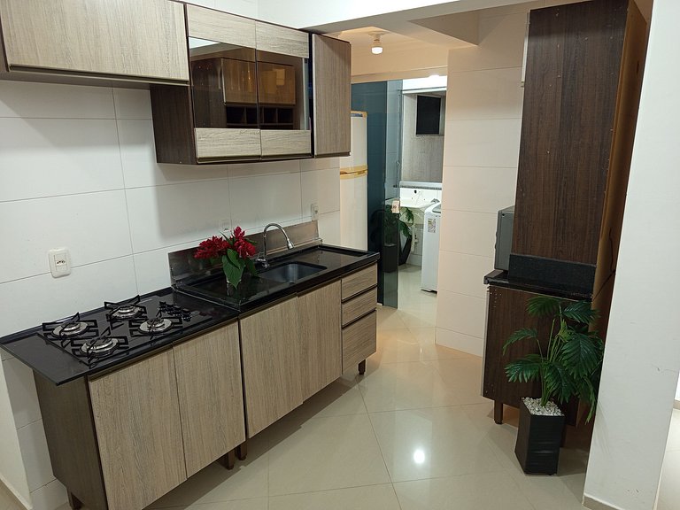 Apto na divisa das Thermas