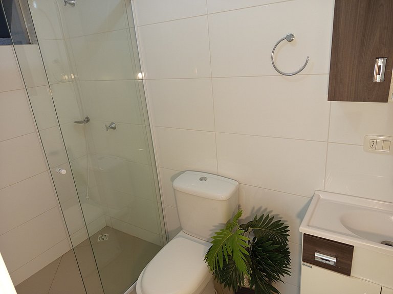 Apto climatizado 302 centro de Piratuba SC