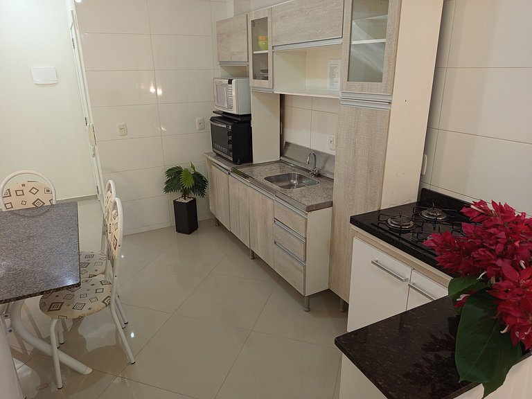 Apto climatizado 302 centro de Piratuba SC