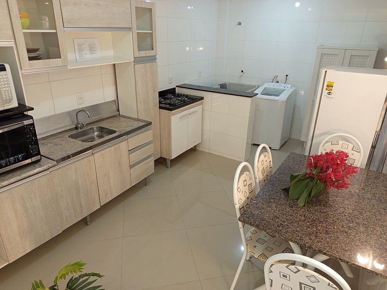 Apto climatizado 302 centro de Piratuba SC